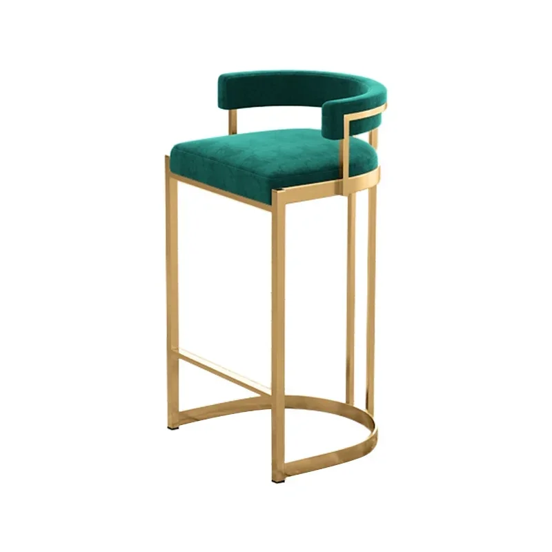 Schwarze Theke Kauche Bar Stauhle Esszimmer Gold Luxus Bilden Moderne Bar Stuhl Nordischen Bunro Friseur Bar