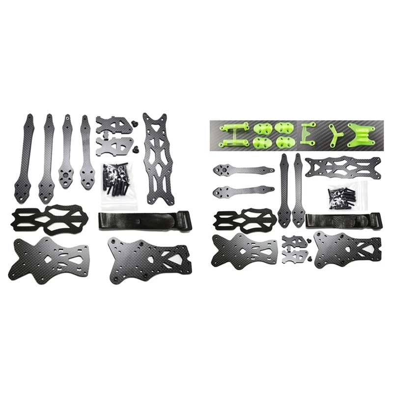 Dc(O3) Kit Telaio Drone Fpv In Fibra Di Carbonio Da 5 Pollici 225Mm Compatibile Per Puntelli Dji O3 Vtx, F3/F4/F7 Fc, 22/ 23 Motore Durevole