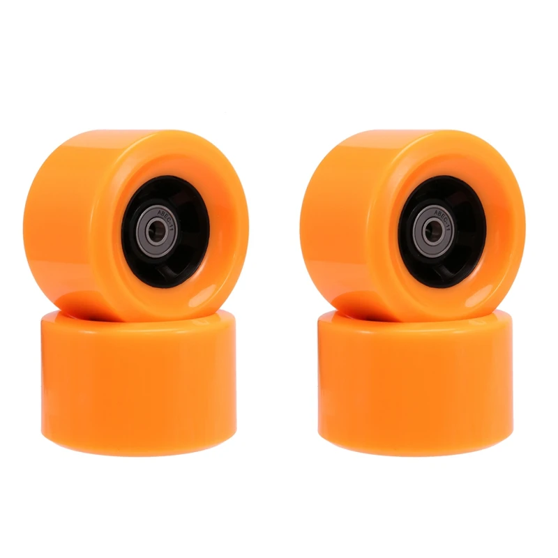4Pcs 83 X52Mm Ruota Longboard Con Cuscinetto Smart Skateboard Wheel Roller Skate Board Long Board Wheel