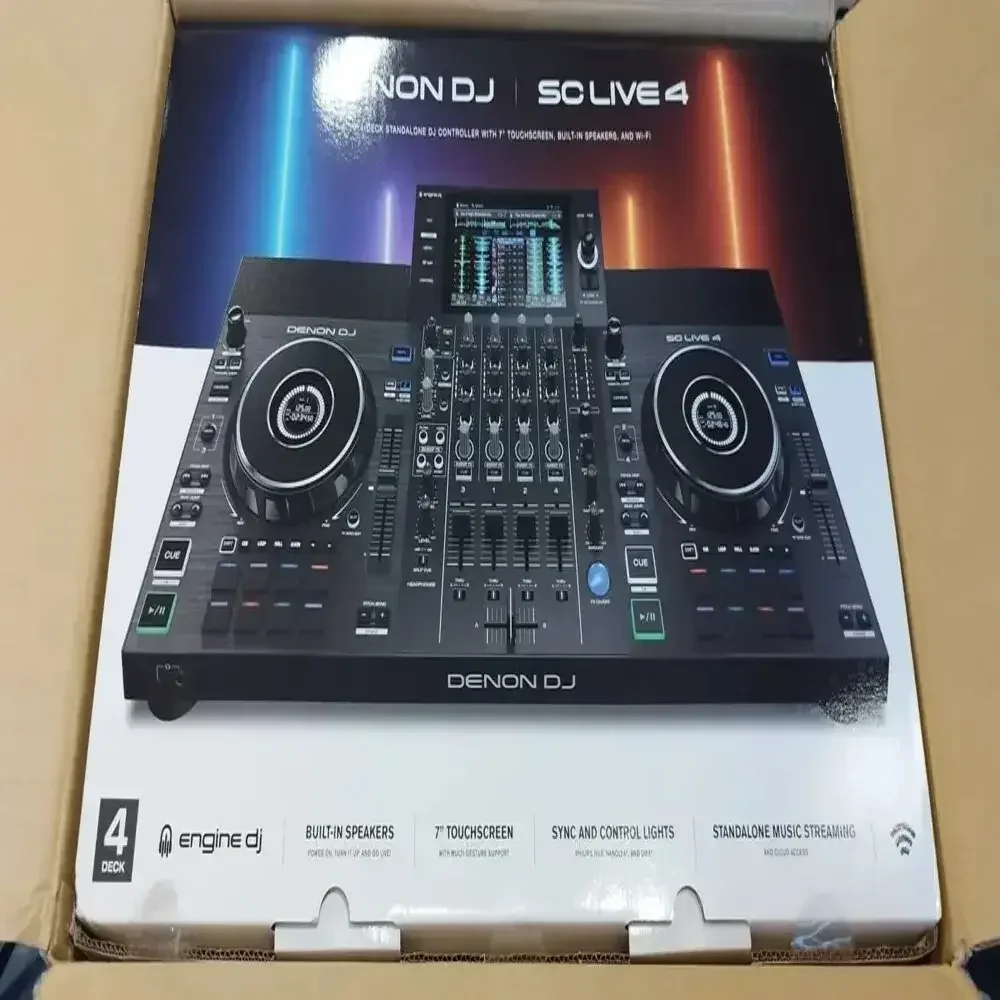 Ab All'Ingrosso Denon-Dj-Prime-4-Standalone-4-Deck-10-Hd-Multitouch