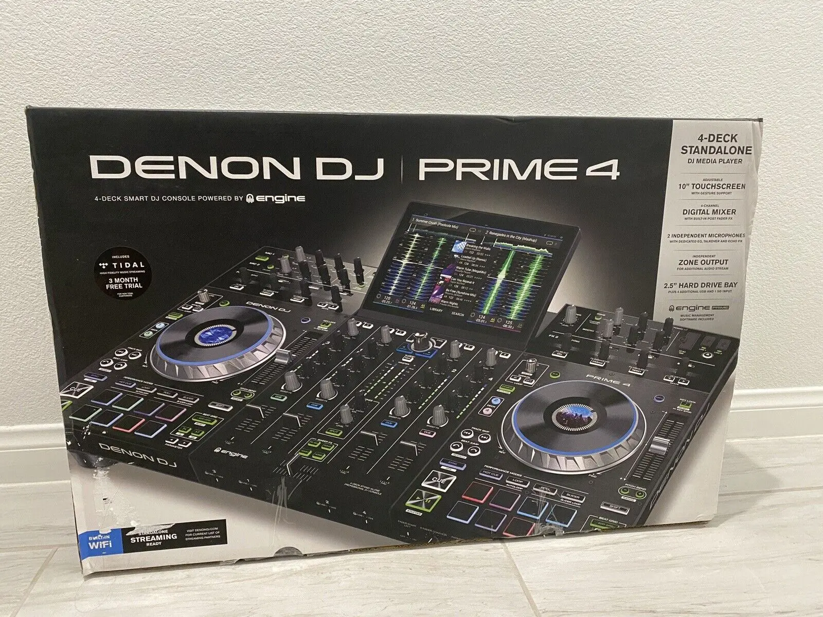 Vendite Calde Denon Dj Prime 4 Sistema Dj Autonomo