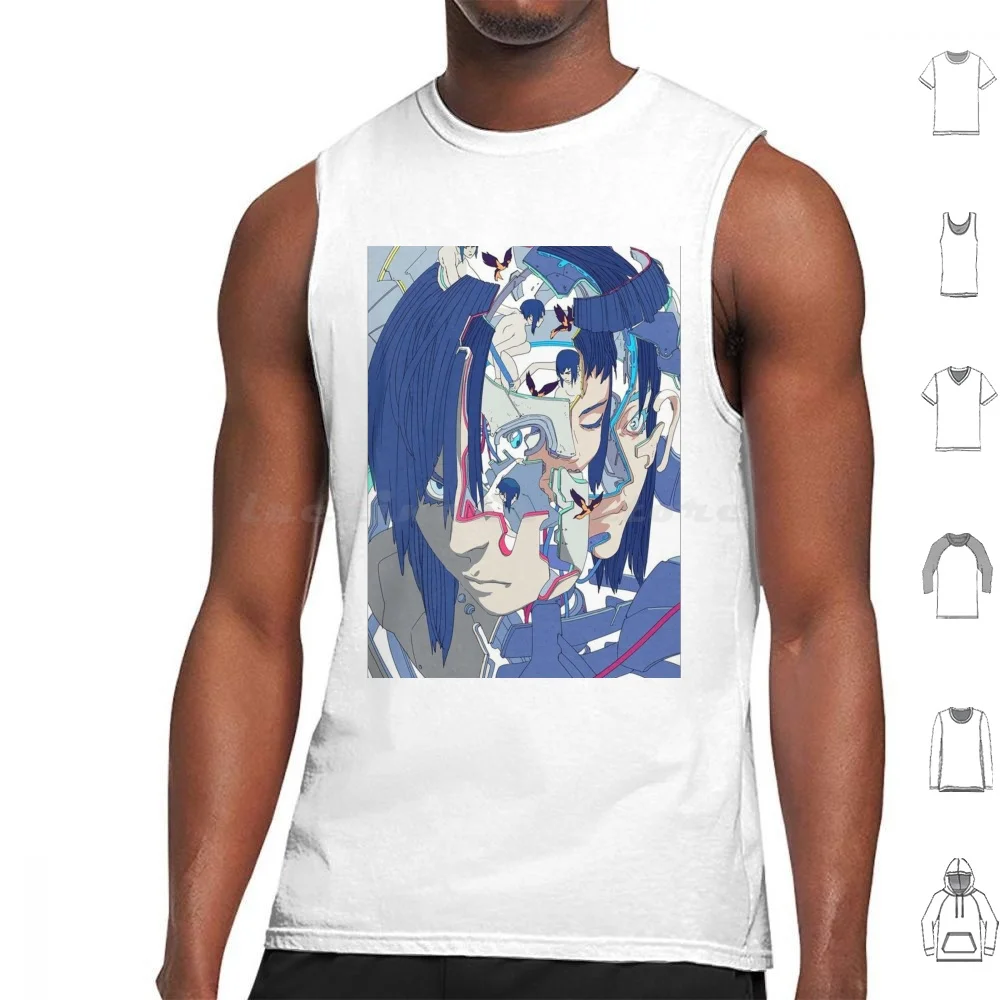 Ghost In The Shell Canotte Gilet Senza Maniche Ghost In The Shell Ghost In The Shell Ghost In The Shell Ghost