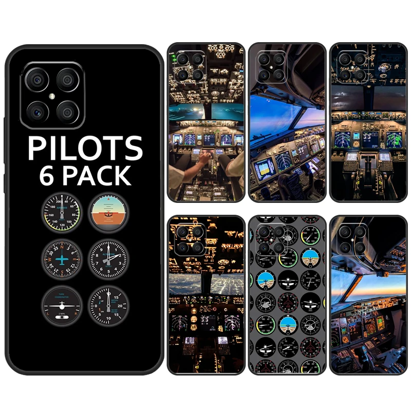 Flight Instruments Cockpit Case Per Samsung Galaxy M14 M34 M54 M21 M31 M51 M12 M32 M52 M30S M20 M55 M13 M23 M33 M53
