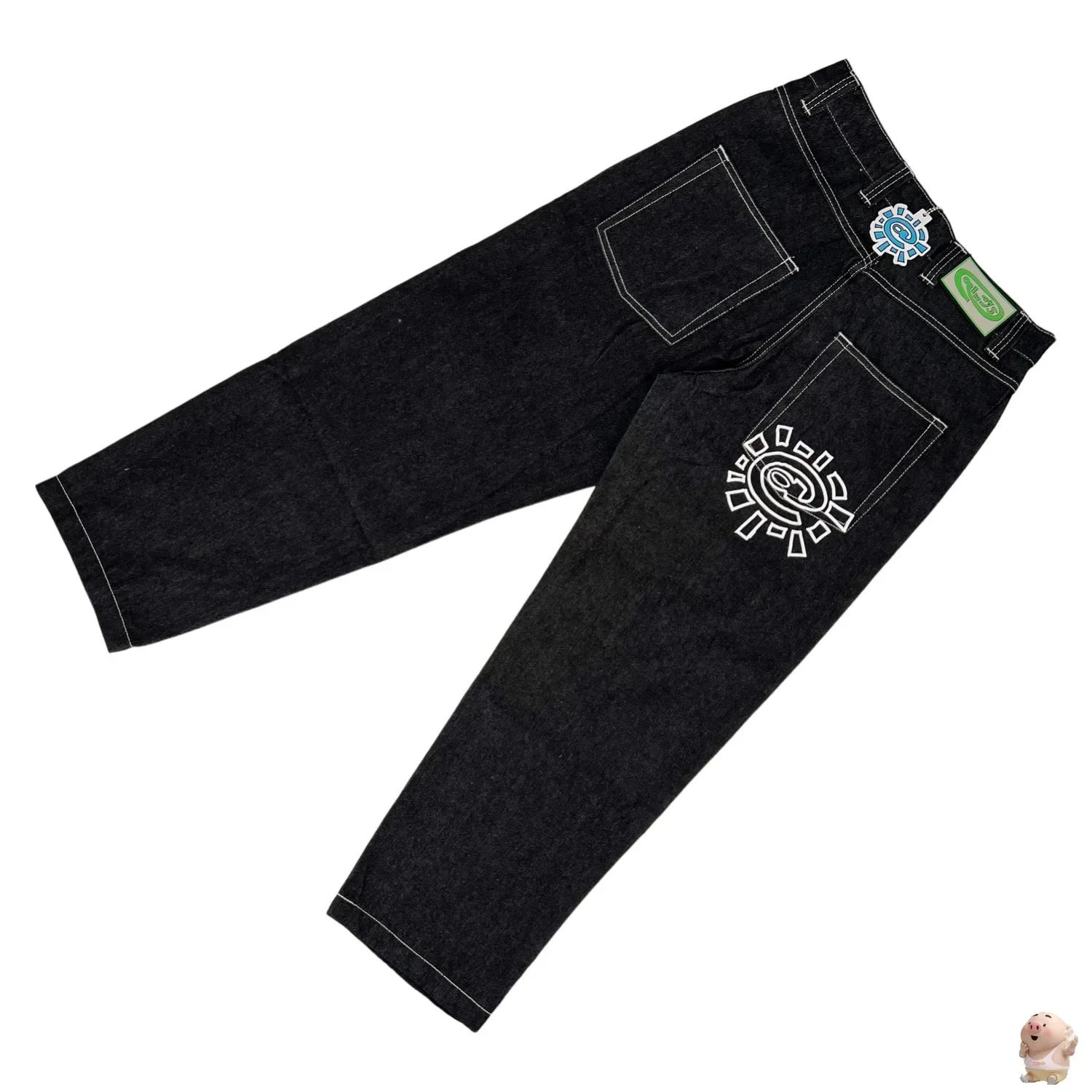 Nuovo Fai Sempre Quello Che Vuoi Fare Jeans Uomo Donna 1:1 Adwysd Denim Pants Harajuku