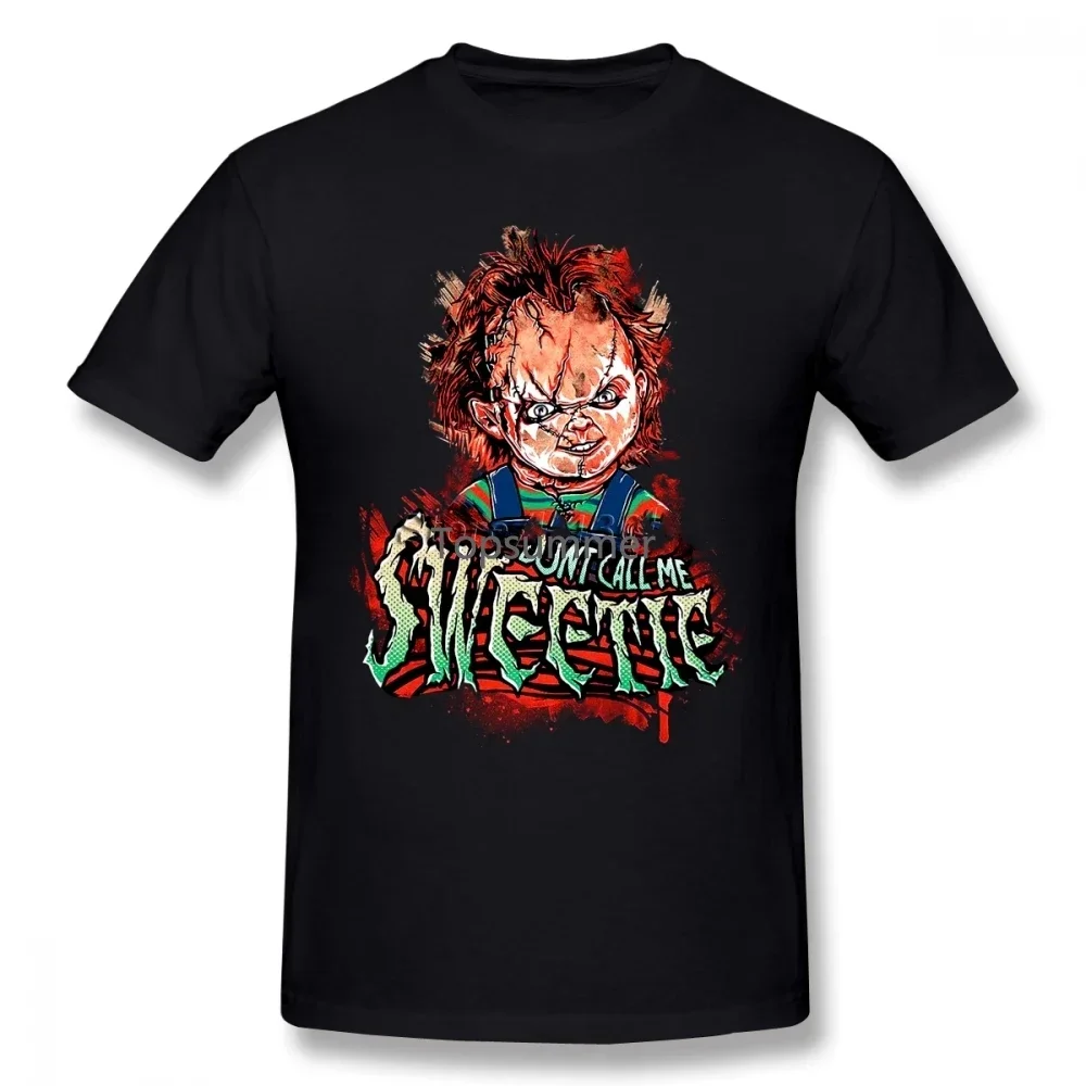 Horror Comic Design Seed Of Chucky S T-Shirt Per Uomo Plus Size Team Tee Shirt Camiseta