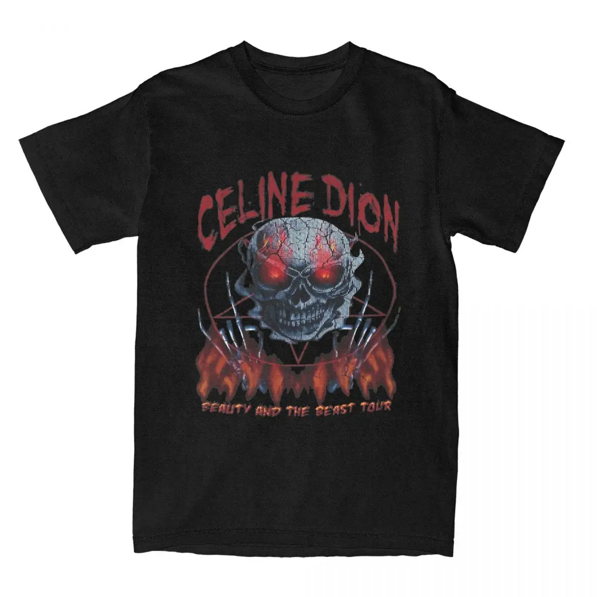 Uomo Donna C-Celine Funny Death Metal Band T Shirt Merch Novità 100% Cotone Magliette Top Idea Regalo