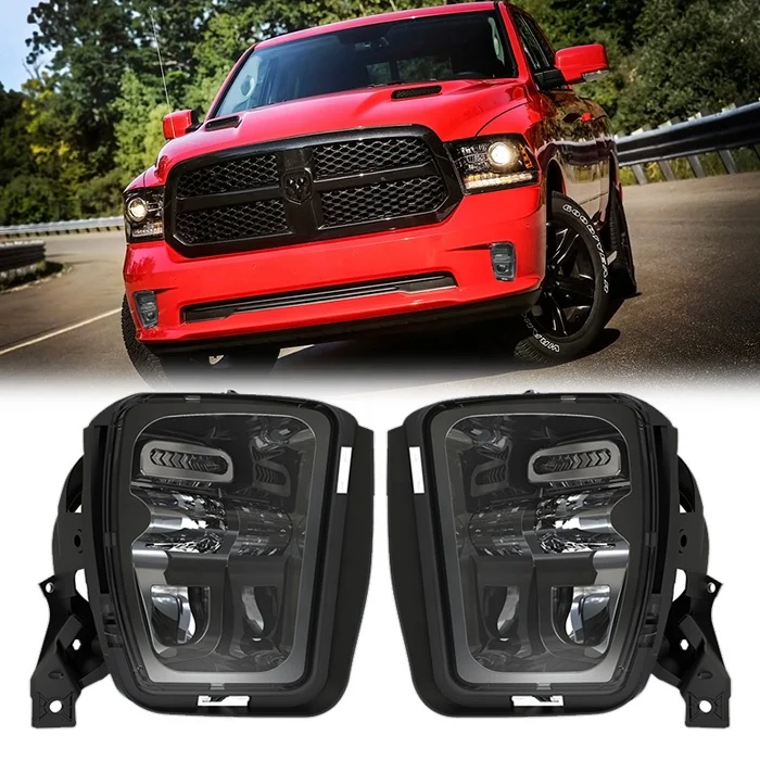 Nuovo Arrivo Fendinebbia A Led Per Dodge Ram 1500 Accessori Per Pick Up Dodge Ram Truck 1500 2013 2014 2015 2016 2017 2018