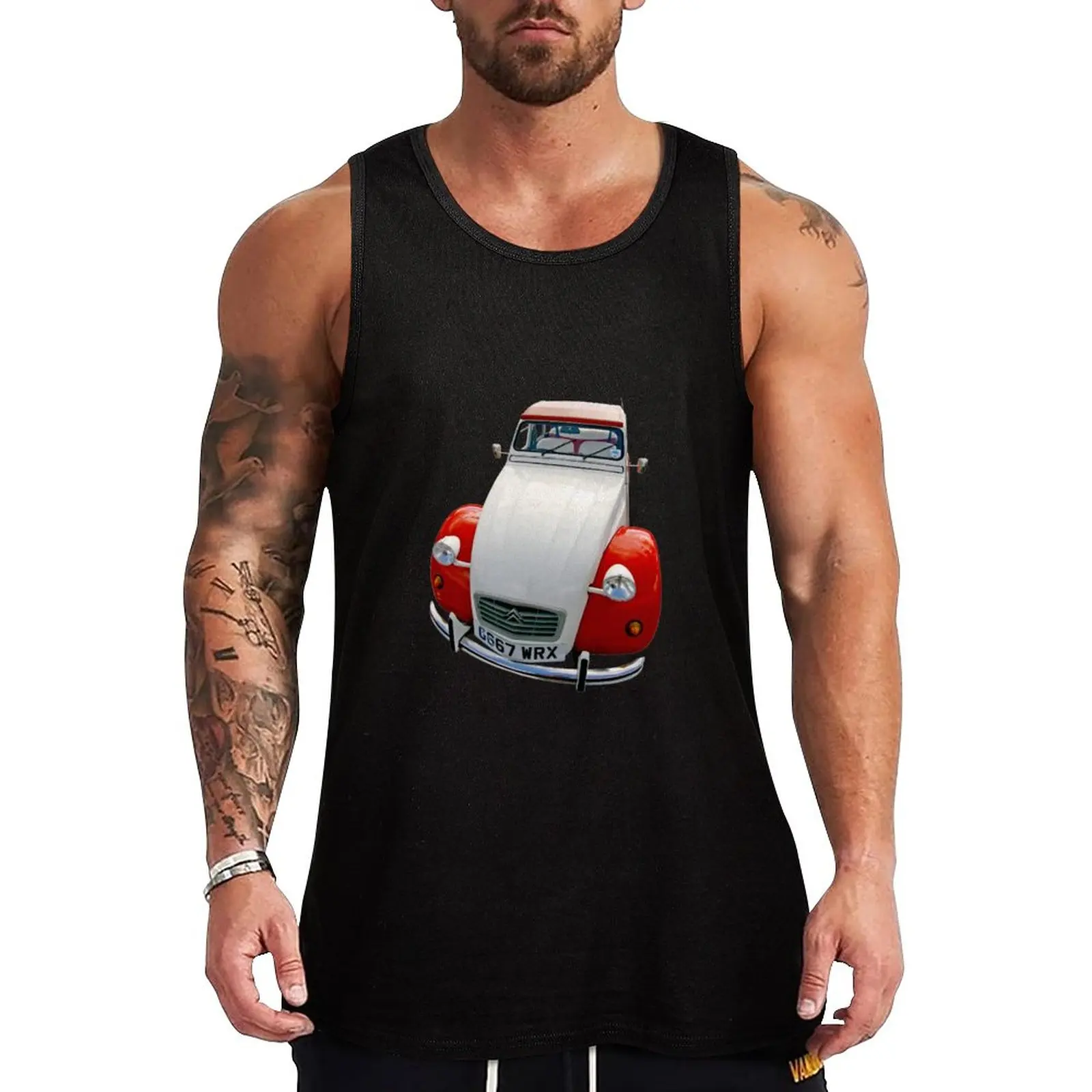 New Citroen 2Cv Dolly Canotta Vestiti Sexy Uomo T-Shirt Senza Maniche Per Uomo Abbigliamento Sportivo