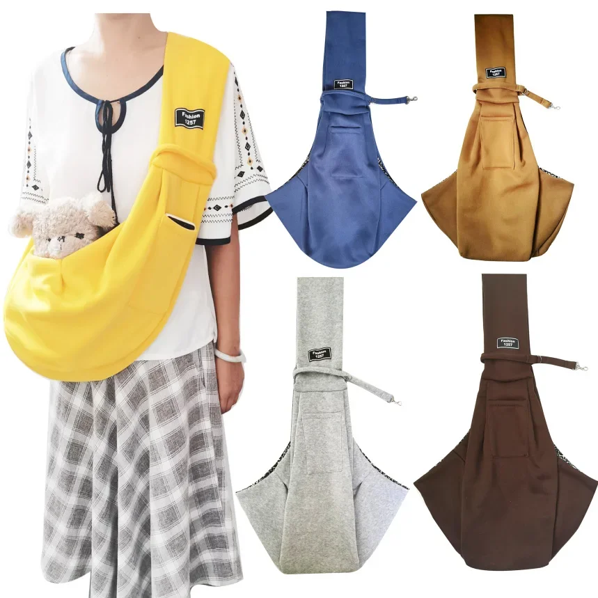 Cat Chest New Pet Bag Pocket Dog Bag E-Commerce Dog Backpack Go Out Pet One-Shoulder Obliqua Cross Dog Bag Pet Backpack