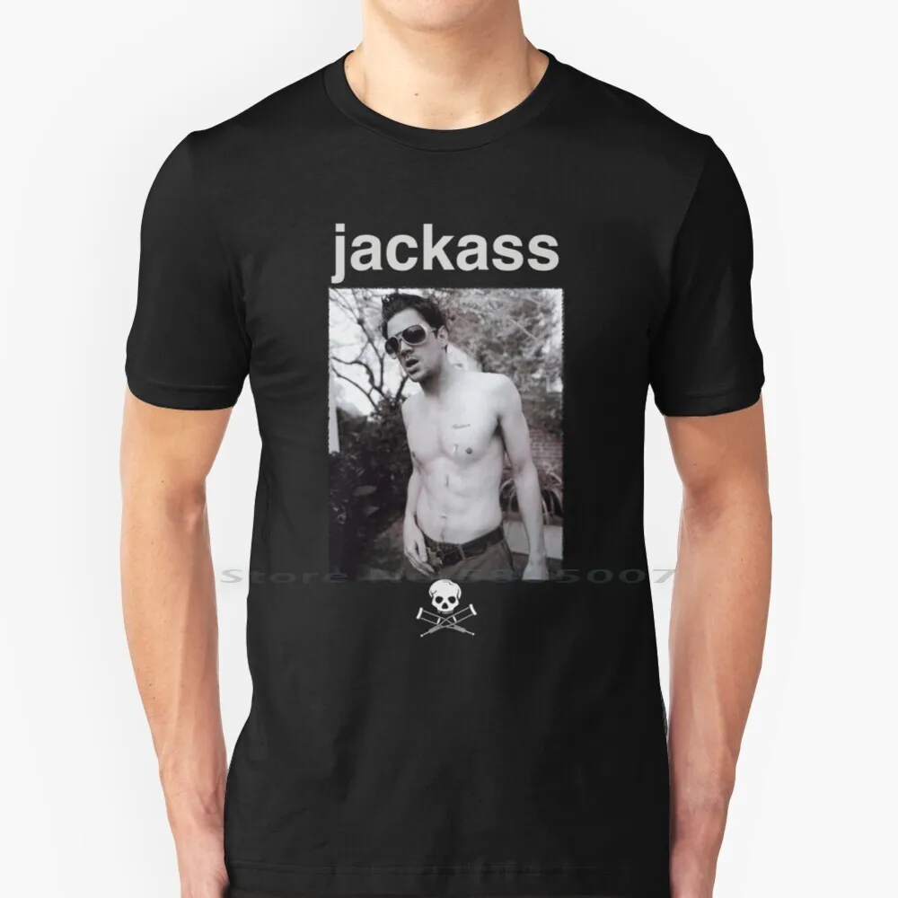 Jackass-T Shirt Cotton 6Xl Jackass Johnny Bam Margera Wee Man Chris Pontius Steve Or Pericolo Ehren Dave England Misura