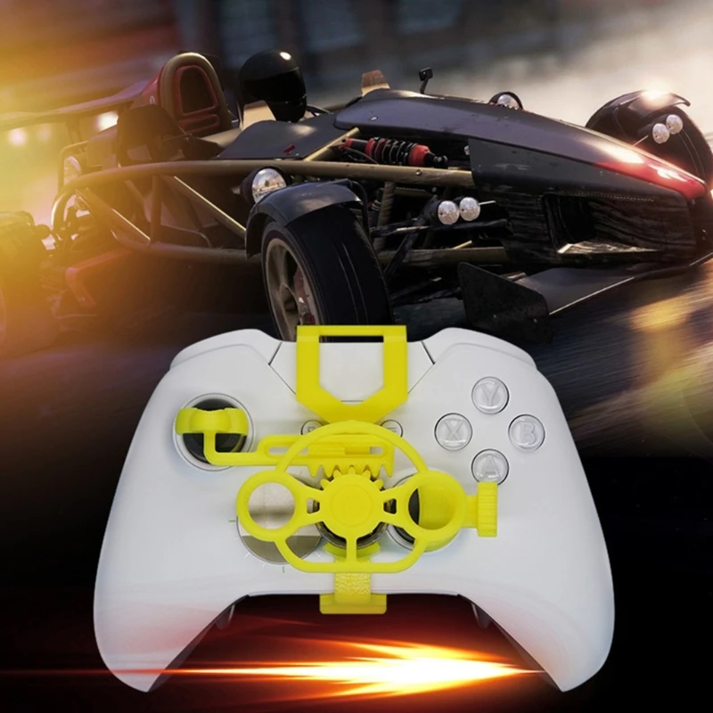 C1Fb Gaming Wheel Joystick Mobile Mini Volante 3D Per Custodia Aggiuntiva Per