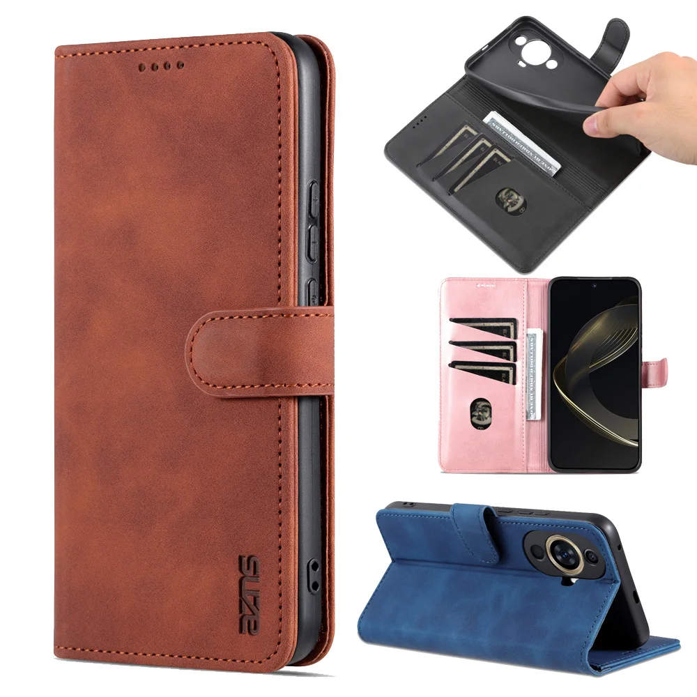 Per Samsung Galaxy Z Fold4 5G Custodia Flip Leather Phone Cover Card Per Galaxy Z Fold4 5G Coque Fundas Bag Book Protector