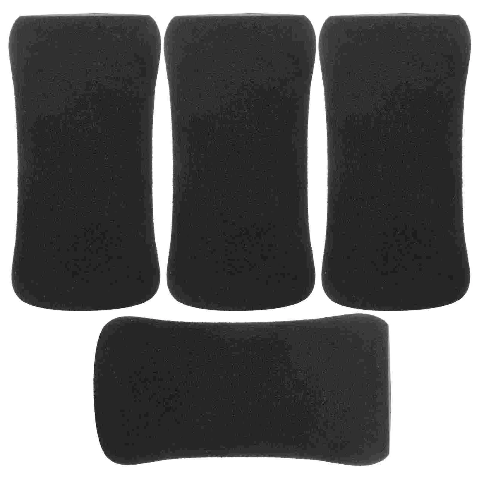 4 Pezzi Foam Foot Pads Roller Buffer Tube Cover Leg Extension Machine Cover Fitness Buffer Tube Cover