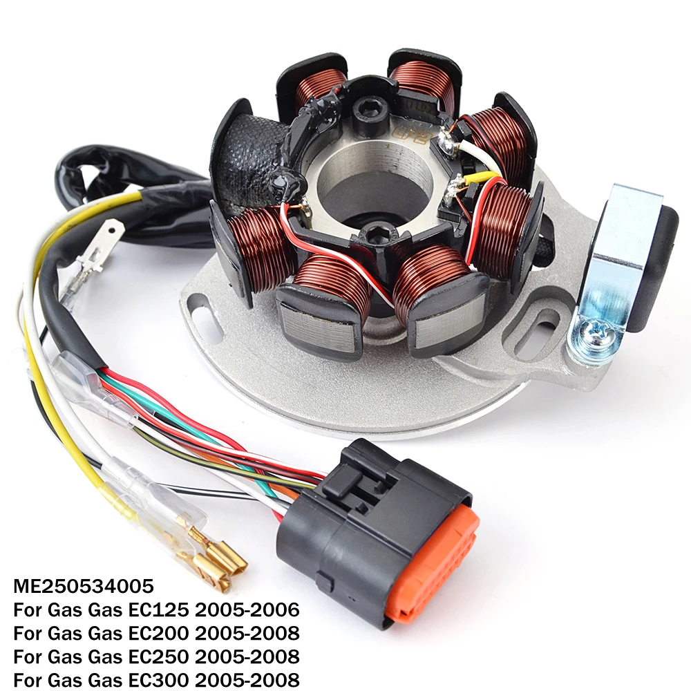 Bobina Statore Per Gas Gas Gas Gas Ec125 2005-2006 Ec200 Ec250 Ec300 2005 2006 2007 2008 Me250534005 Ec 125 200 250 300