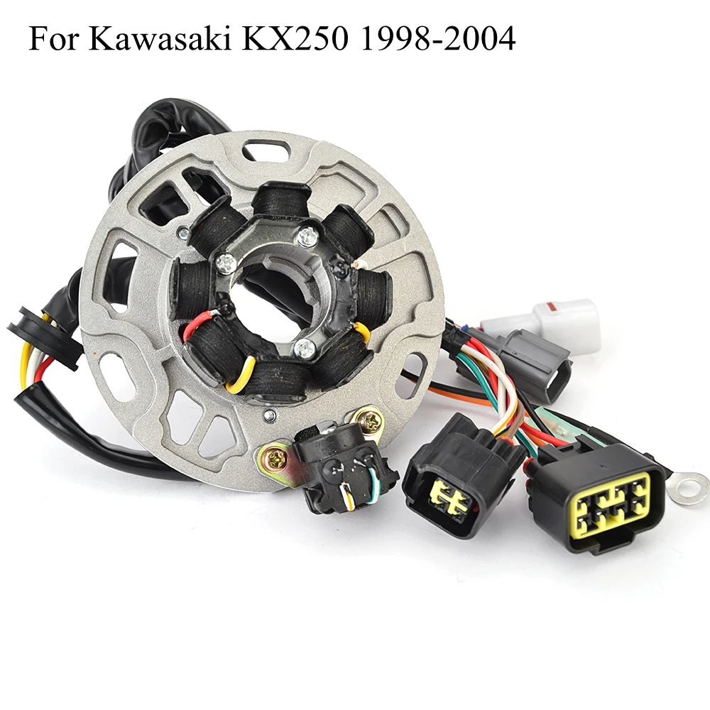 Bobina Statore Moto Per Kawasaki Kx250 1998-2008 21003-1380 21003-1371 21003-1340 21003-1389 21003-1401 21003-1400