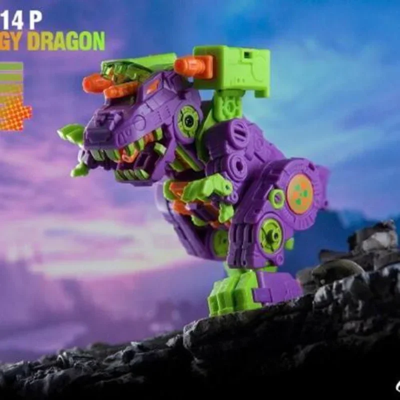 Dr. Wu Transformation Extrme War Dw-E14P Eva Energy Dragon Tripticon Quattro Forme Figure Toys