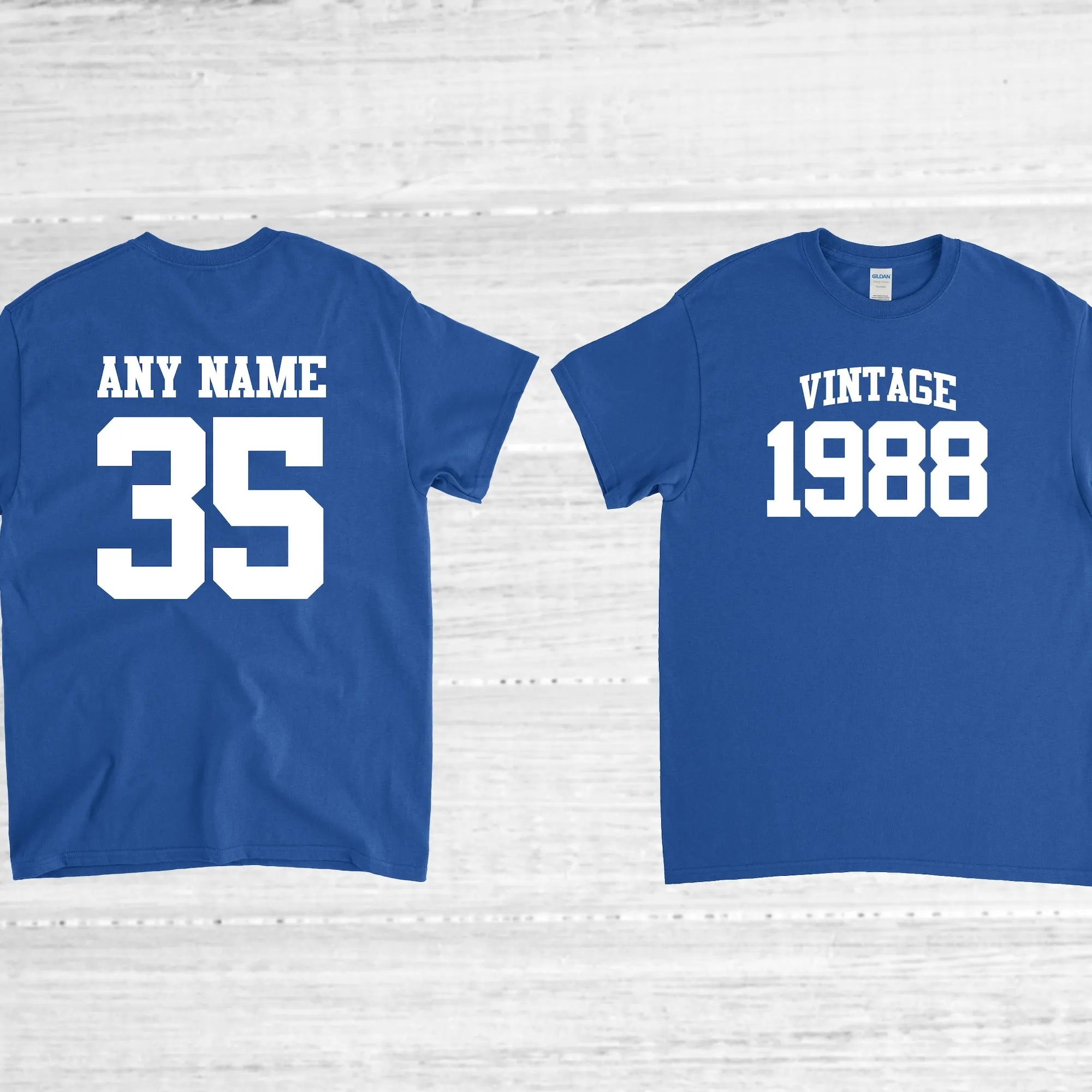 35Th Birthday Shirt,35Th Birthday Gift,Turning 35,Custom 35Th Birthday Guy, Camicia Personalizzata, Camicia Di Nome