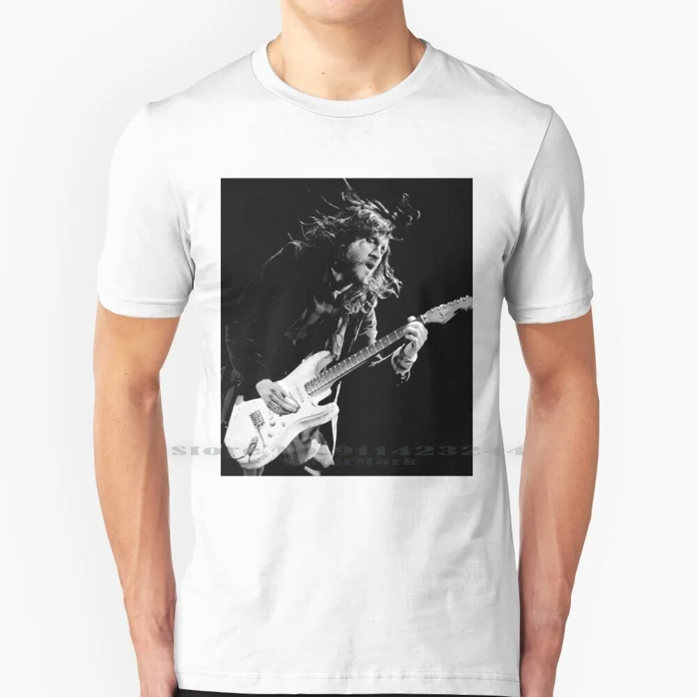 Maglietta John 100% Puro Cotone John Frusciante Bande Musicali Alternative Chitarre Chitarre Chitarre Stratocaster Jimi Tendenza Creativa