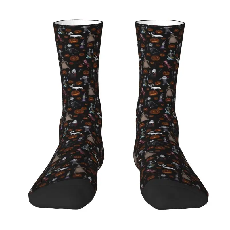 Modello Da Uomo The Nightmare Before Christmas Dress Socks Warm Breathbale Print Pattern The Nightmare Before Christmas Crew Socks