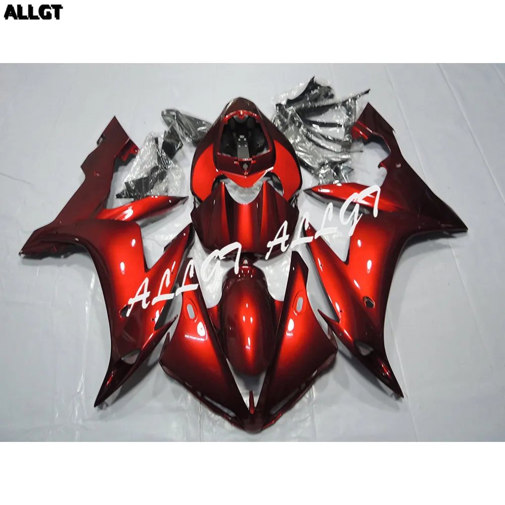 Motorcycle Bodywork Fairing Kit For Yamaha Yzf R1 2004-2006 Red