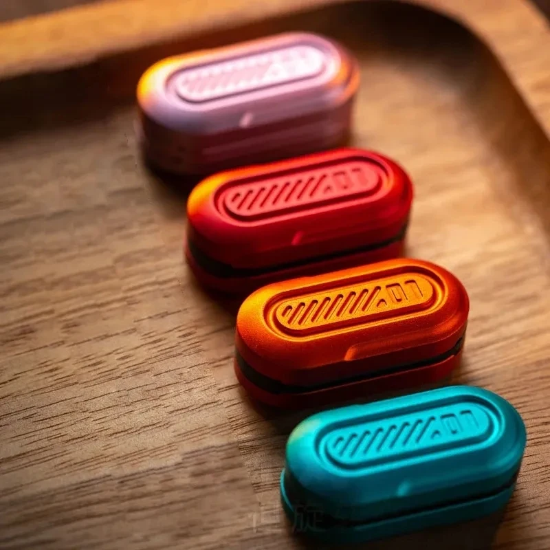 Mini Pod Fidget Haptic Slider Metal Edc Fidget Toys Adhd Tool Anti-Ansia Office Desk Toys Giocattoli Per Adulti Antistress