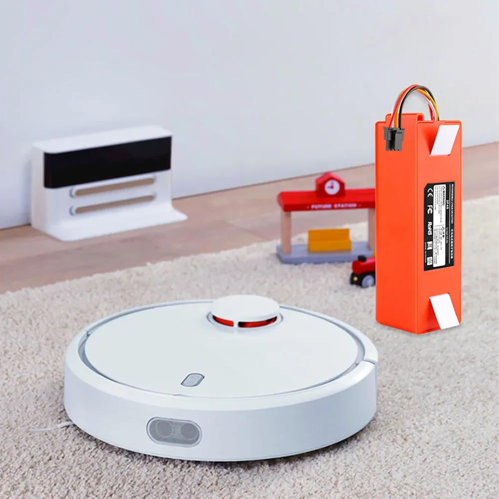 Per Xiaomi Roborock S50 S51 T4 T6 12800Mah 14.4V 12.8Ah Batteria Agli Ioni Di Litio Per Robot Aspirapolvere Roborock S50 S51