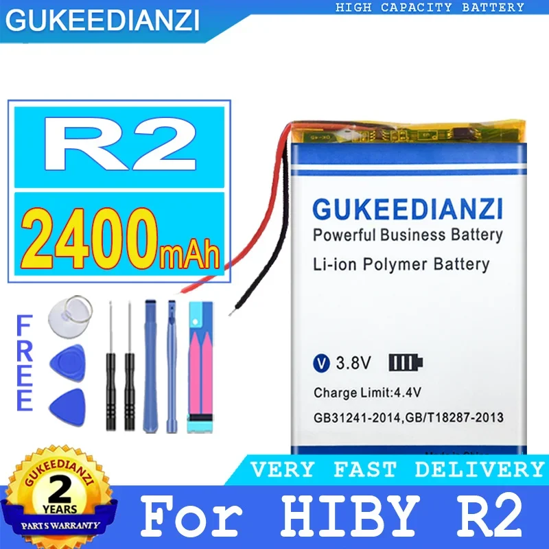 Batteria Gukeedianzi Per Hiby, Batteria Di Grande Potenza, R3, R5, R6 Pro, R6Pro, Per Hiby R 2 R 3 R 5 R 6 Pro