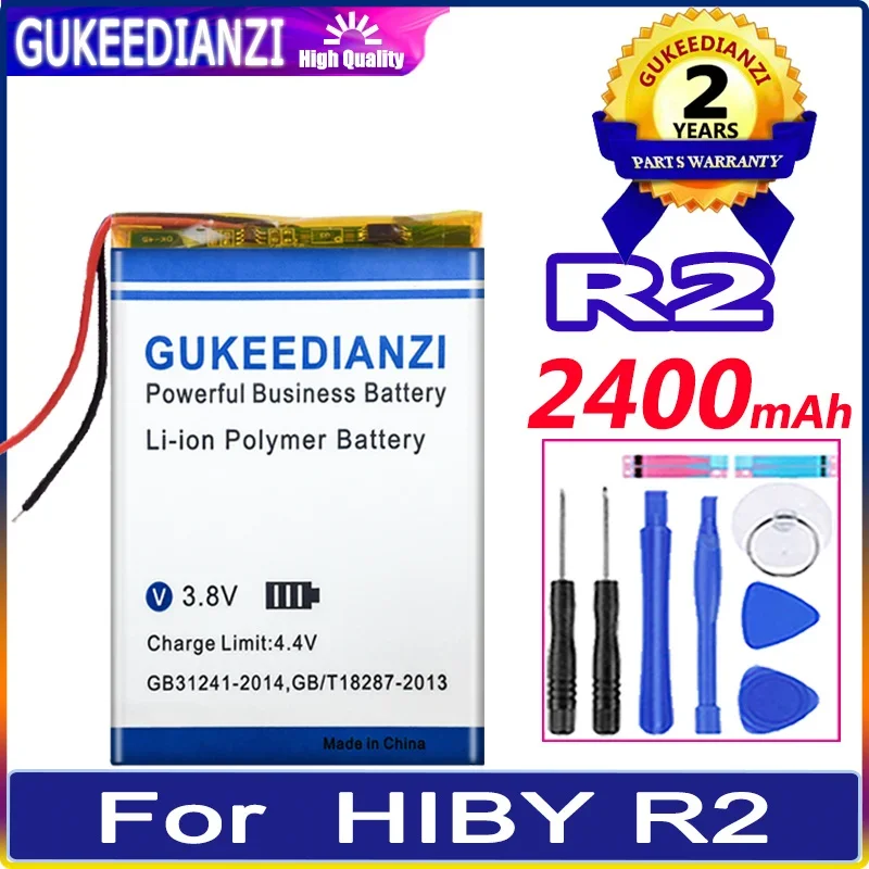 Batteria Di Ricambio Gukeedianzi Per Batterie Digitali Hiby R2 R3 R5 R6 Pro R6Pro