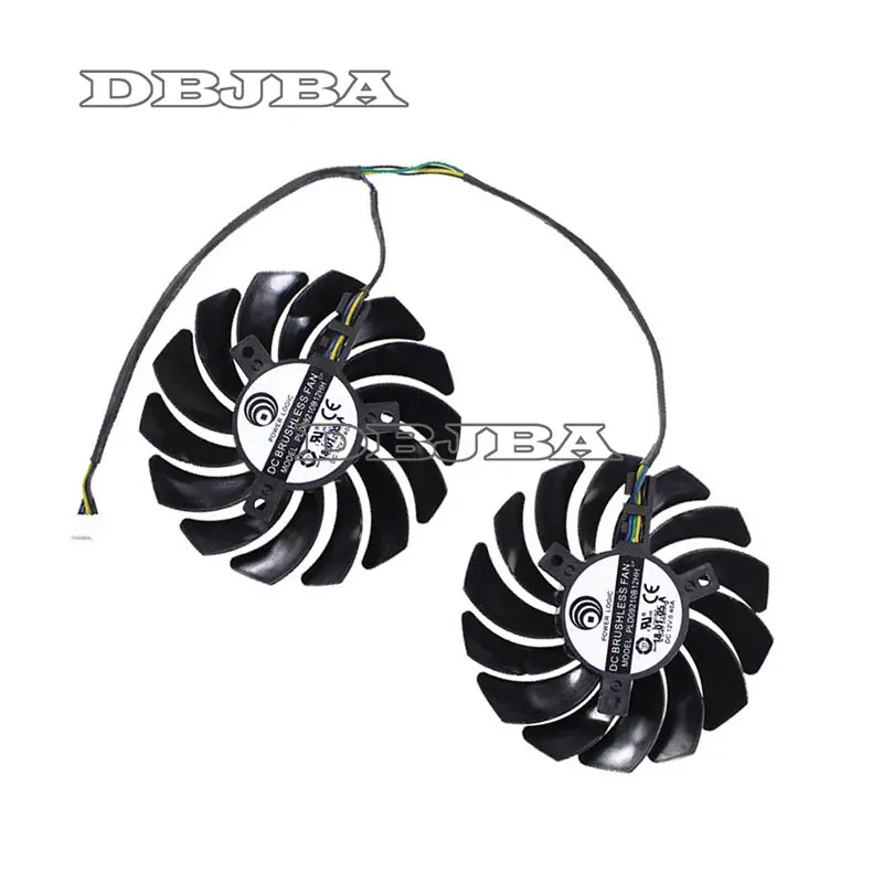 Ventola Per Scheda Grafica Da 95Mm Per Msi Geforce Gtx 960 Gaming 100Me Dc12V Dc12V