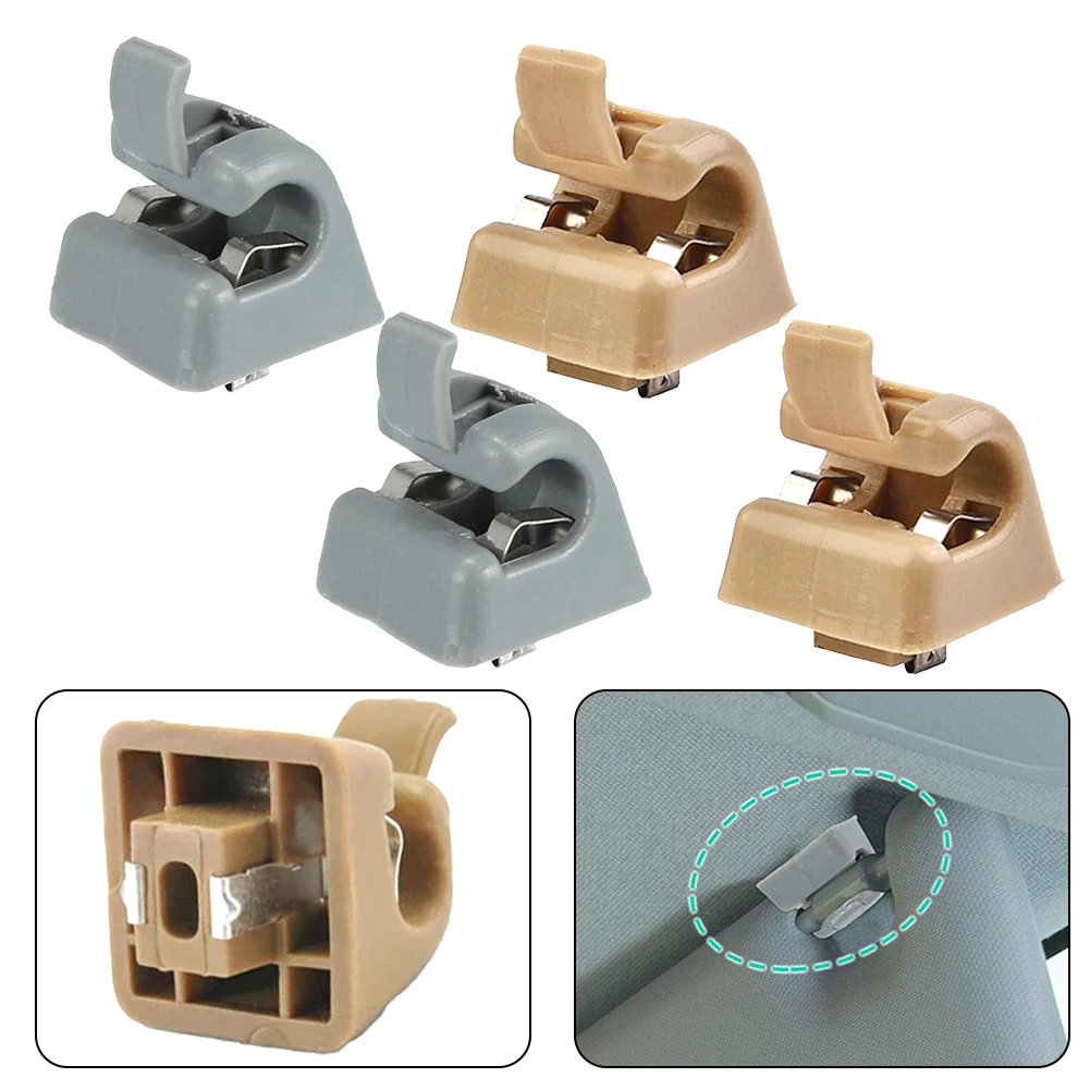 2Xcar Sun Visor Clip Holder Per Mercedes W201 W123 W124 W126 W140 W201 Accessori Para El Coche Car Acesssories Fissaggio Auto
