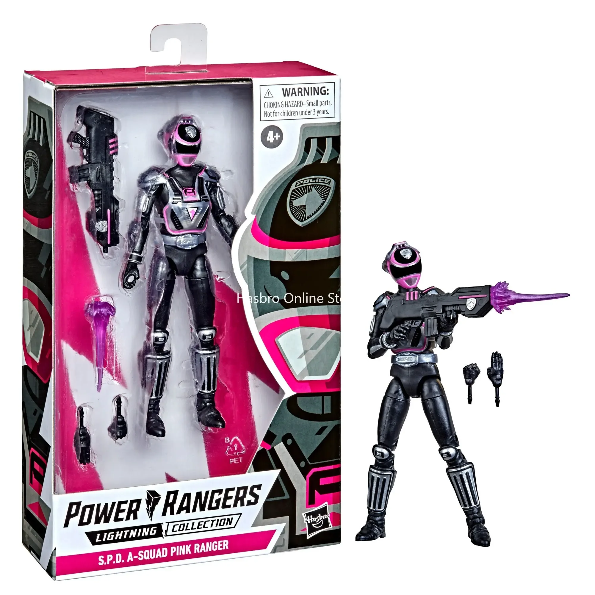 Sx Power Rangers: Space Patrol Delta Pink Ranger Lightning Collection 6-In Action Figure F2974