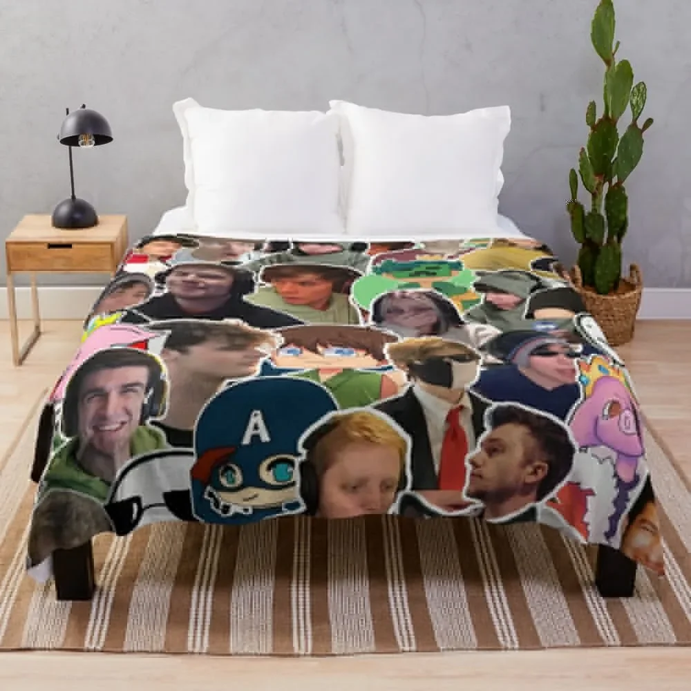Dream Smp, Dream Team, Dream Server, Coperta Anime Fluffy Shaggy Hair Coperte