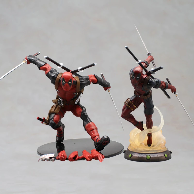 Anime Deadpool Action Figure 2.0 Model Movie X Men Figurine Gk Wade Winston Wilson Action Figure Giocattoli Mobili Da Collezione In Pvc