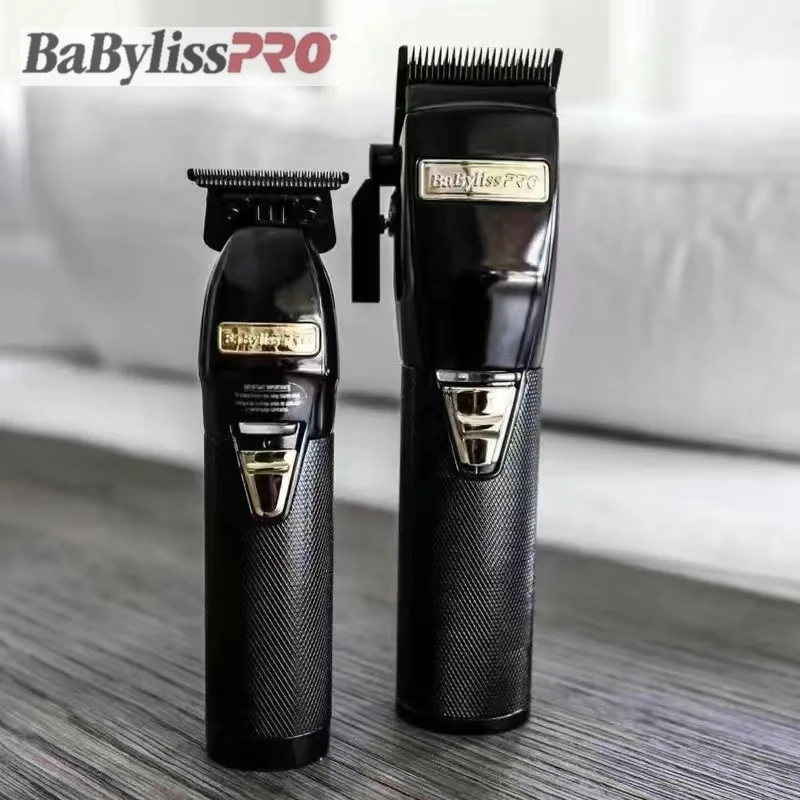 Tagliacapelli Professionale Babyiiss Pro Gold & Black Fx Skeleton Trimmer E Rasoio Per Barbieri E Stilisti