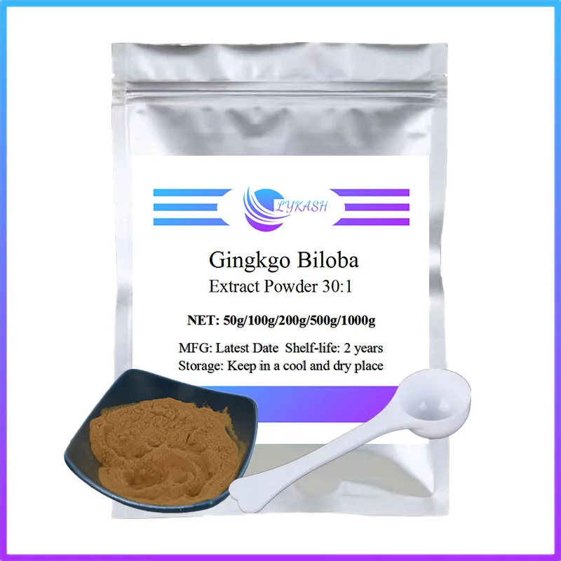 Estratto Di Ginkgo Naturale Estratto Di Sapore Di Gingkgo Biloba, Polvere Di Extrakt Spedizione Gratuita