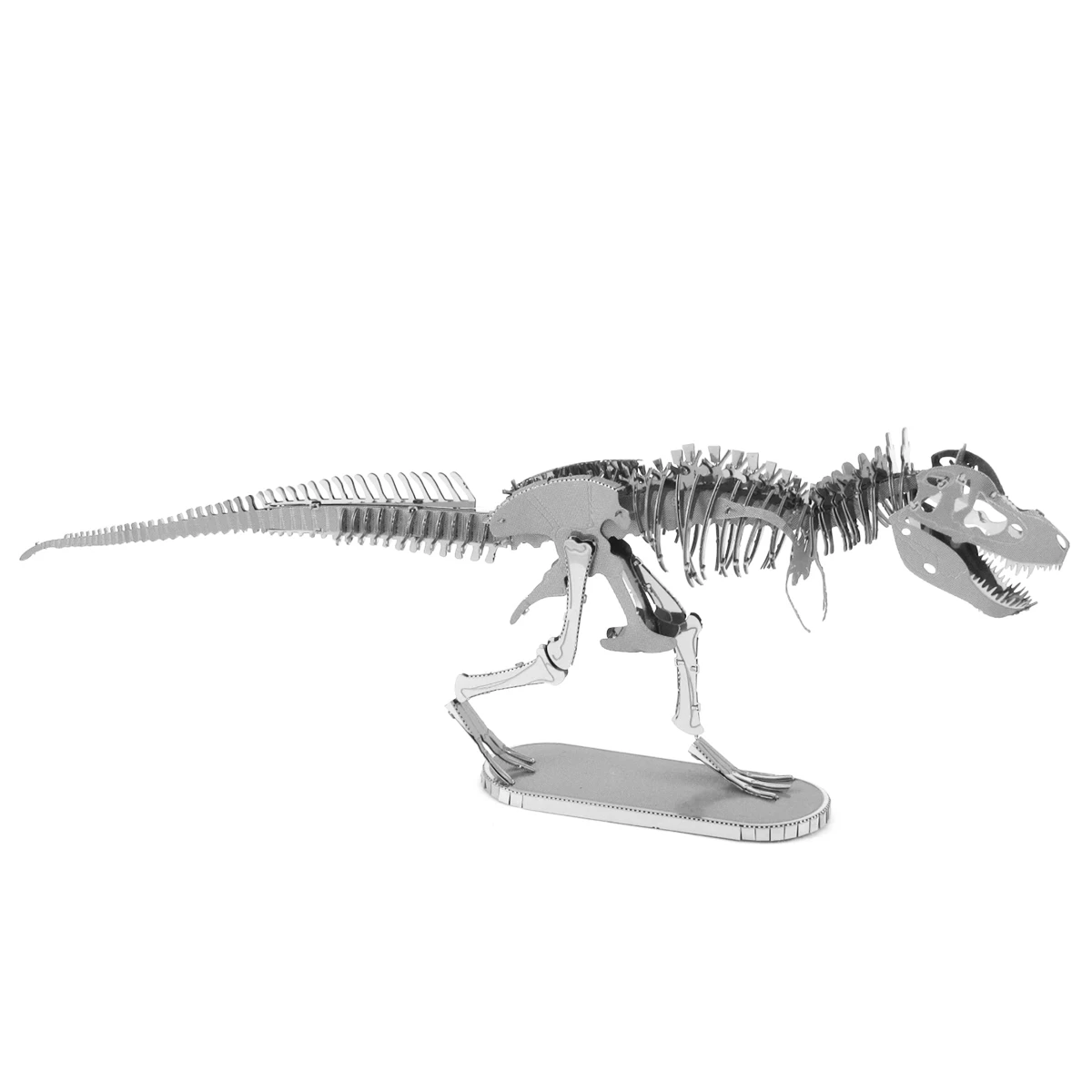 Tyrannosaurus Rex Skeleton 3D Metal Puzzle Model Kit Puzzle Tagliati Al Laser Fai Da Te Jigsaw Toy Per Bambini