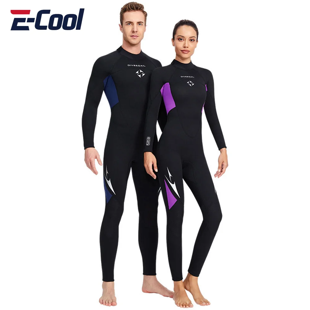 Muta In Neoprene Da 3Mm Da Uomo Surf Scuba Diving Suit Equipment Underwater Fishing Kitesurf Swimwear Wet Suit