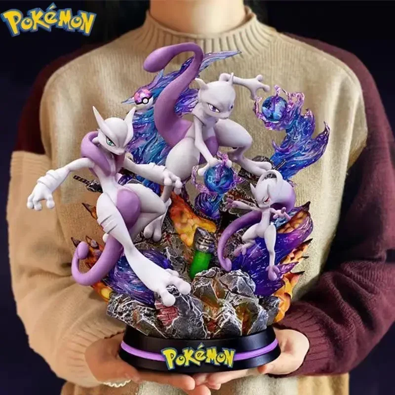 Pokemon Anime Figure Super Dream Evolution Team Gungghost Frog Jeni Turtle Fire-Breathing Dragon A Shinoba Frog Modello Luminoso