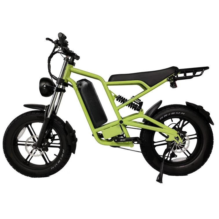 Motocicletta Elettrica 48V 500W 750W 20Ah Batteria Bici Elettrica 20 Pollici City Fatbike Yiyken Mobility