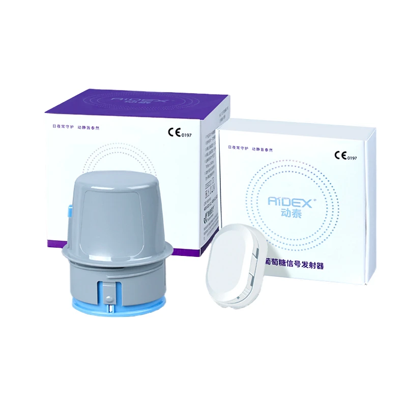 Aidex 24H Tester Di Monitoraggio In Tempo Reale Diabete Suger Sensor Launcher Health Monitor Cgm Per Scanner Domestico/Senza Dita