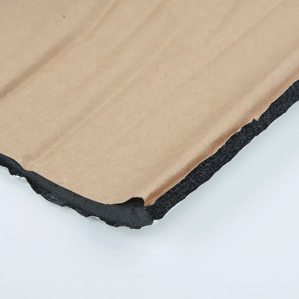 1 Rotolo 25Cm X 50Cm 5Mm Auto Casa Isolamento Termico Cotone Firewall Calore Fonoassorbente Auto Antirumore Tappetino Ignifugo