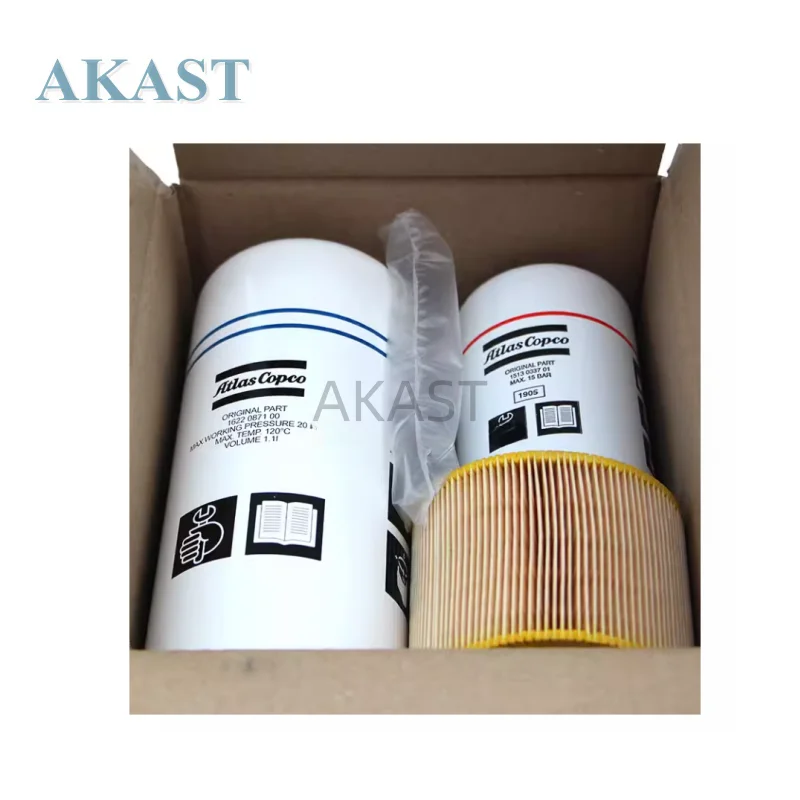 Ricambi Originali Per Compressore D'Aria 2901091900 Kit Filtro Aria Olio Per Atlas Copco Serie Ga5-11