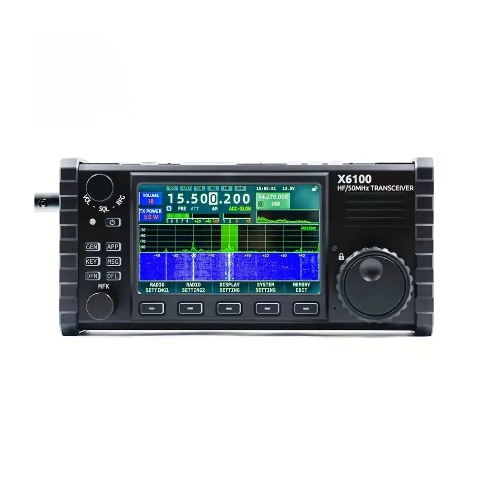 In Vendita All'Ingrosso Più Nuovo Xigu X6100 Radio Hf/50Mhz Multiband Portatile Sdr Hf Ricetrasmettitore Di Prosciutto Radio Amatoriale