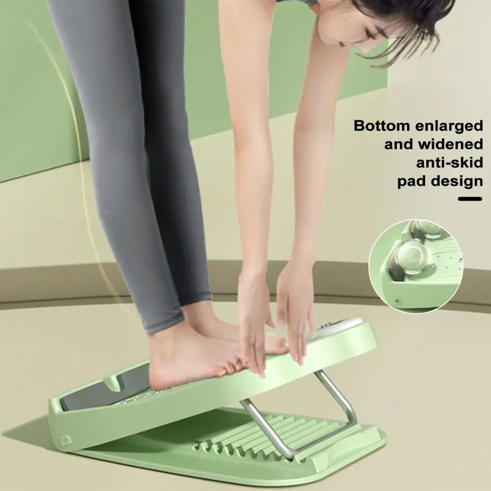 Yoga Massage Board Fitness Pedal Yoga Massage Pedal Board Forte Capacità Antiscivolo Barella Regolabile Per Polpacci Per Muscoli