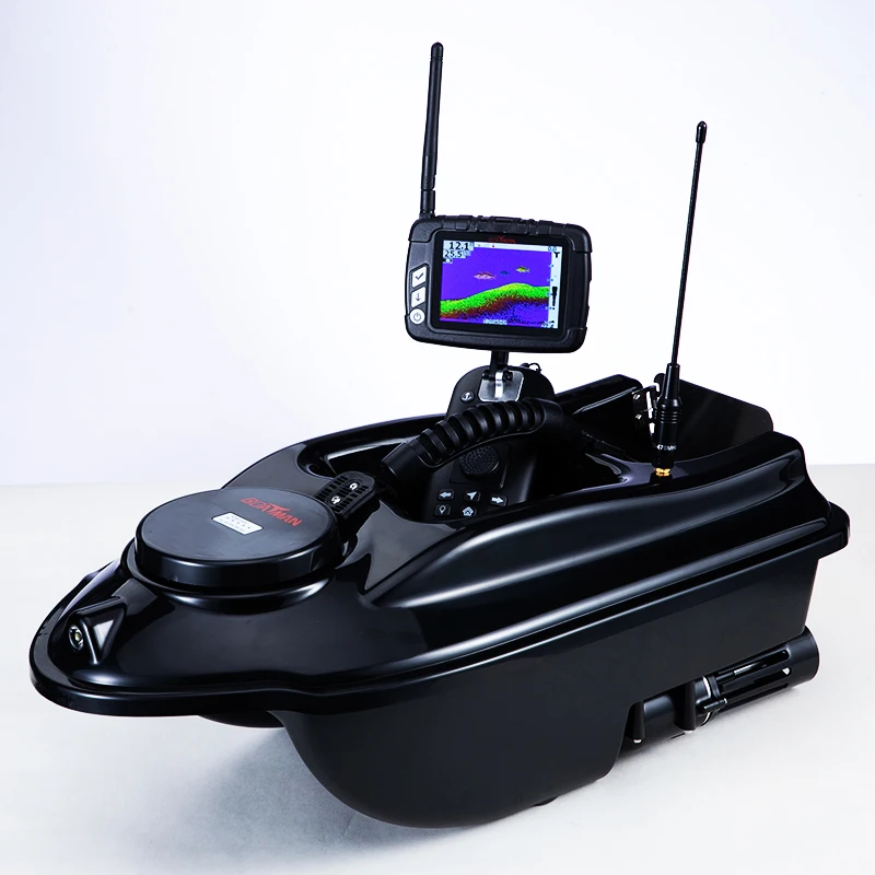 Boatman Rc 500 Metri Pilota Automatico Gps Sonar Finder Carp Fishing Bait Boat