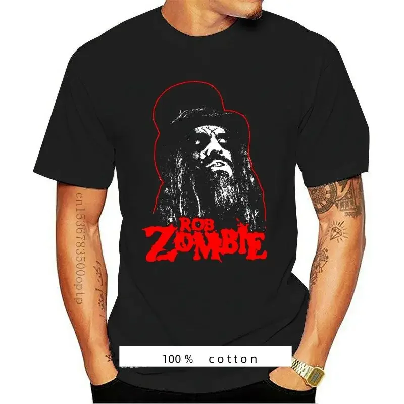 New Rob Zombie - T Shirt Basic Tops