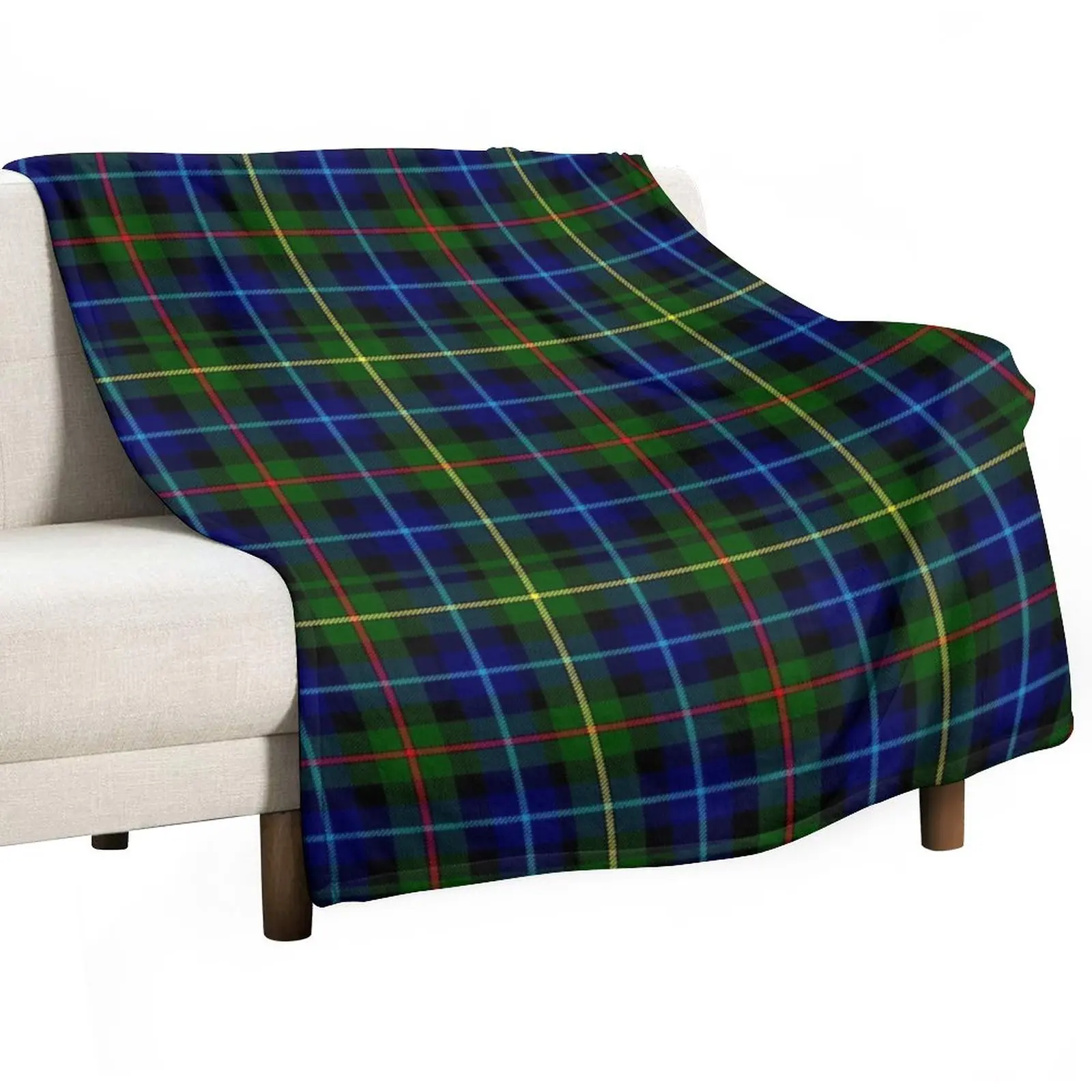 Clan Smith Tartan Coperta Da Tiro Biancheria Da Letto Coperta Carina