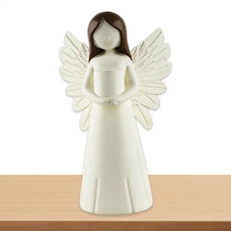 Figurine Di Angelo Della Bambina Che Pregano La Statua Di Angelo Adorabile Scultura Di Angelo Statua Di Angelo In Resina Bella Decorazione Della Scriv