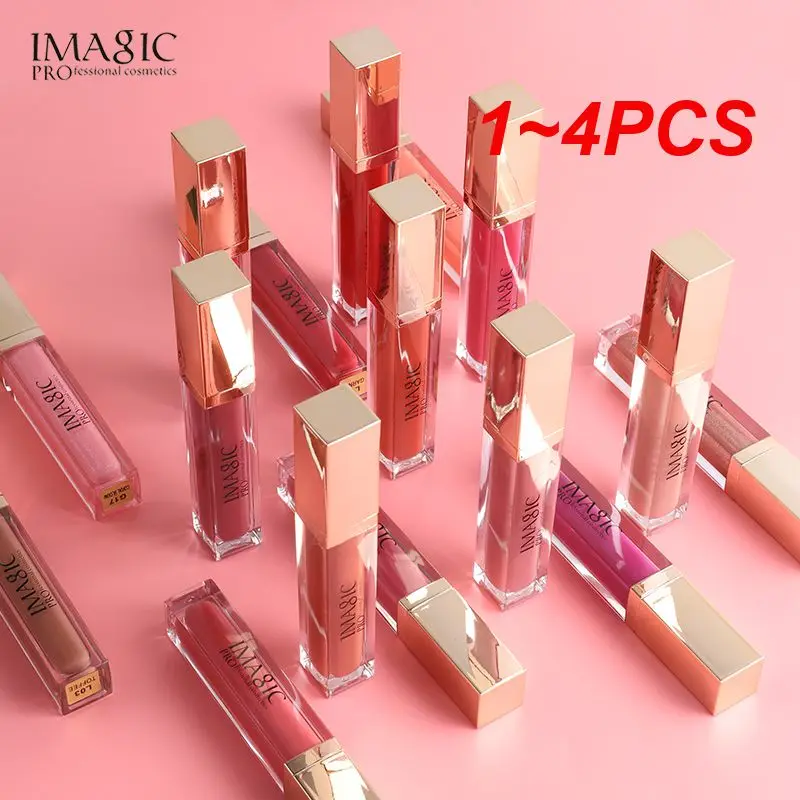 1 ~ 4 Pezzi Rossetto A 20 Colori Duraturo Lucidalabbra A Lunga Durata Miglior Cambia Gioco Imagic Tazza Antiaderente Liscia Opaca