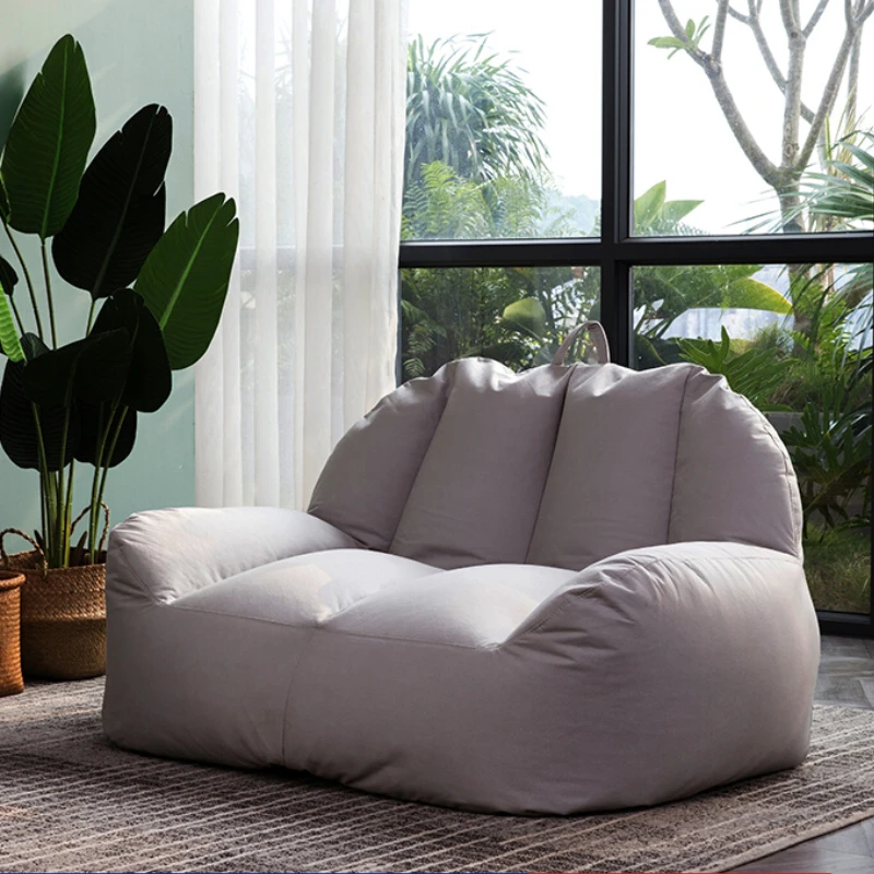 Nordic Semplice Moderno Sacco Di Fagioli Balcone Reclinabile Piccolo Appartamento Divano Singolo Piccolo Divano Tatami